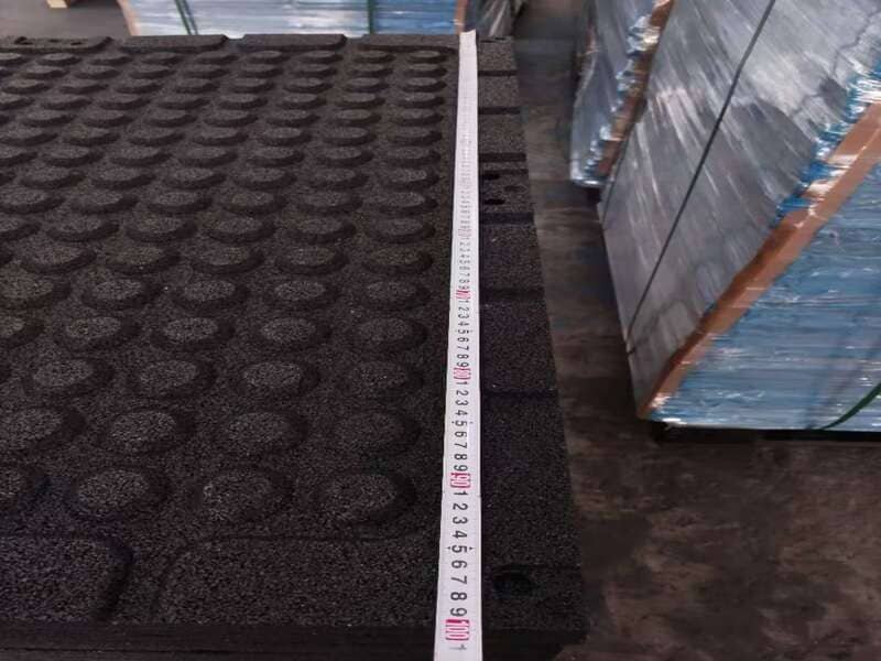 vulcanized rubber texture close up